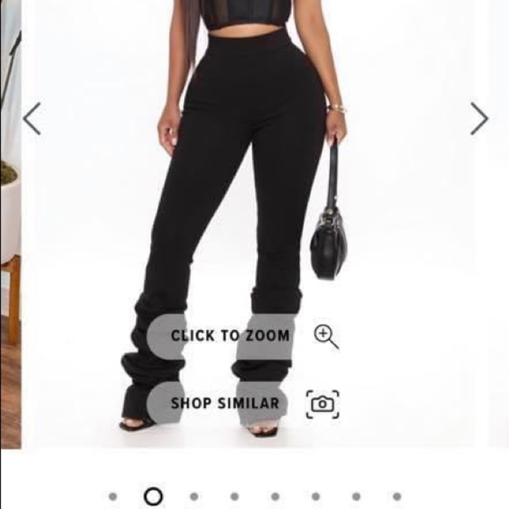 Fashion Nova Stacked Pants
